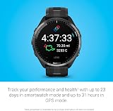 Garmin Forerunner 965 AMOLED GPS Running Triathlon Smartwatch Black Grey view 4