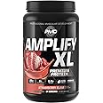 PMD Sports Amplify XL Premium Whey Protein Supplement Hydro Greens Blend - Glutamine and Whey Protein Matrix with Superfood for Muscle, Strength and Recovery - Strawberry Slam (24 Servings)