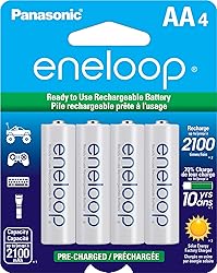 Eneloop Panasonic BK-3MCCA4BA AA 2100 Cycle Ni-MH