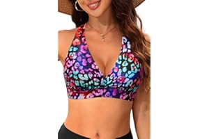 Tempt Me Women Halter Bikini Top Push Up Swimsuit Top Only