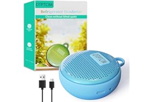 DTPTCIM Fridge Deodorizer for Refrigerator,Powerful Odor Eliminator Lasts 10+ Years Works in Cars Shoe Closets Pet Areas More Effective Than Baking Soda Activated Charcoal Blue