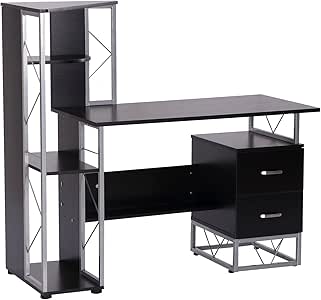 Contemporáneo Mesa De Ordenador Escritorio Oficina en casa estación de