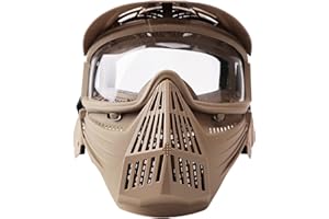 Senmortar Airsoft Mask Full Face Tactical Masks Protection Gear for Halloween CS Game Costume Accessories Motocross Cosplay