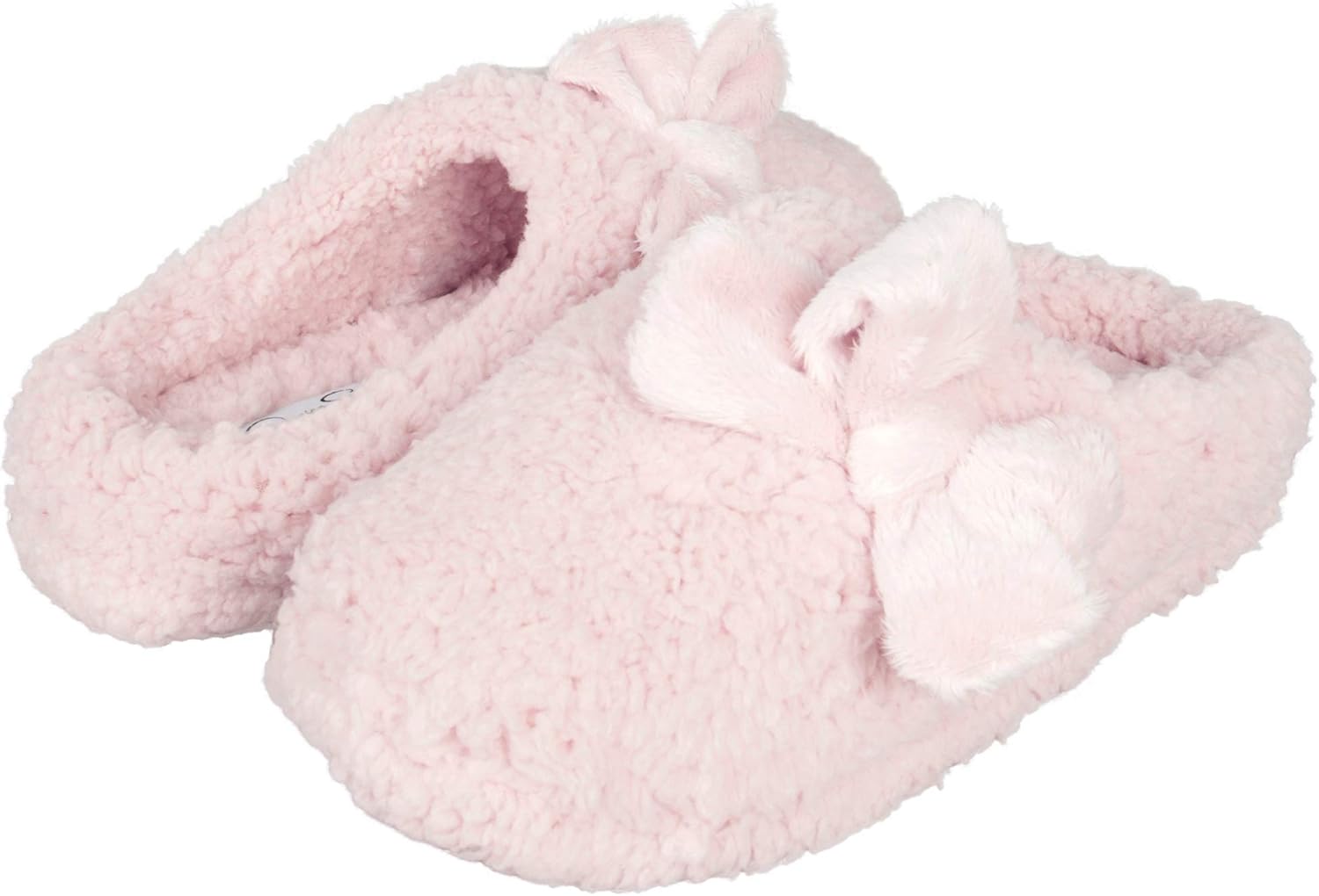  | Jessica Simpson Women's Plush Marshmallow Slide on House Slipper Clog with Memory Foam | Slippers