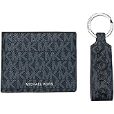 Michael Kors Malone Slim Billfold Wallet & Key Fob Gift Set
