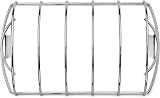 Weber Rib Rack 6605 Stainless Steel BBQ Grill Accessory Holds 5 Ribs Dishwasher view 2