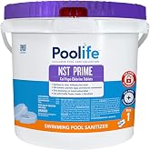 Poolife NST Prime Cal Hypo Tablets, 9 lb Slow-Dissolving Chlorine Tabs