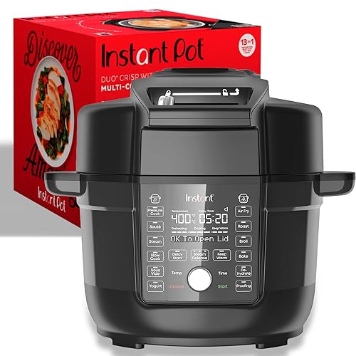 Instant Pot Duo Crisp Ultimate Lid,13-in-1 Air Fryer&Pressure