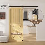 TSMST 200CM Sliding Door Track Barn Door Hardware Kit view 5