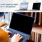 IPROKKO 17.3in Privacy Screen for 16:9 Laptops Matte/Glossy Reversible view 7