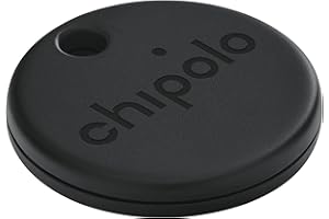 Chipolo ONE Spot - KeyFinder, Bluetooth Tracker - Works with The Apple Find My app (only for iOS) (Almost Black)