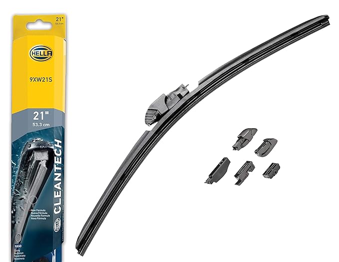 Hella, Flat Bar Wiper Blade, Windscreen Wiper, Joint Free, LeftHand