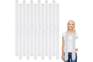 Xtinmee 12 Pcs Feather Boas Artificial Fluffy Boas for Party Bulk Color Feather Scarf for Women Christmas Tea Party