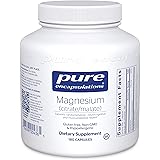 Pure Encapsulations Magnesium (Citrate/Malate) | Supplement to Support Nutrient Utilization, Bones, and Cardiac Health* | 180