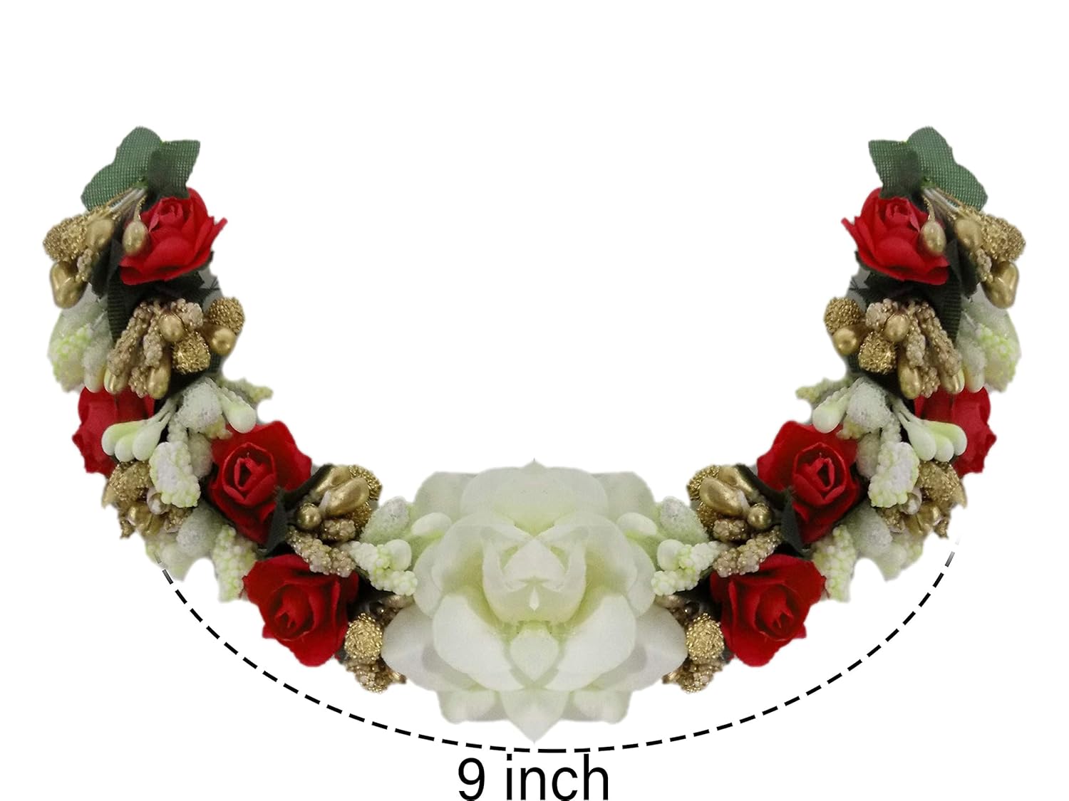 Buy Kabello Party Wear Flower Gajra Hair Accessories For Hair