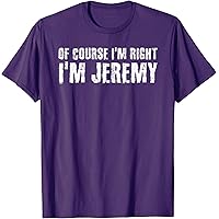 KTZ Tシャツ jeremy Amazon.com: Jeremy Personal Name T-Shirt : Clothing, Shoes & Jewelry