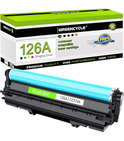 Tóner Tambor Compatible CE314A Para HP CP1025, M175, M275 - Alta Capacidad, 3 Años Garantía