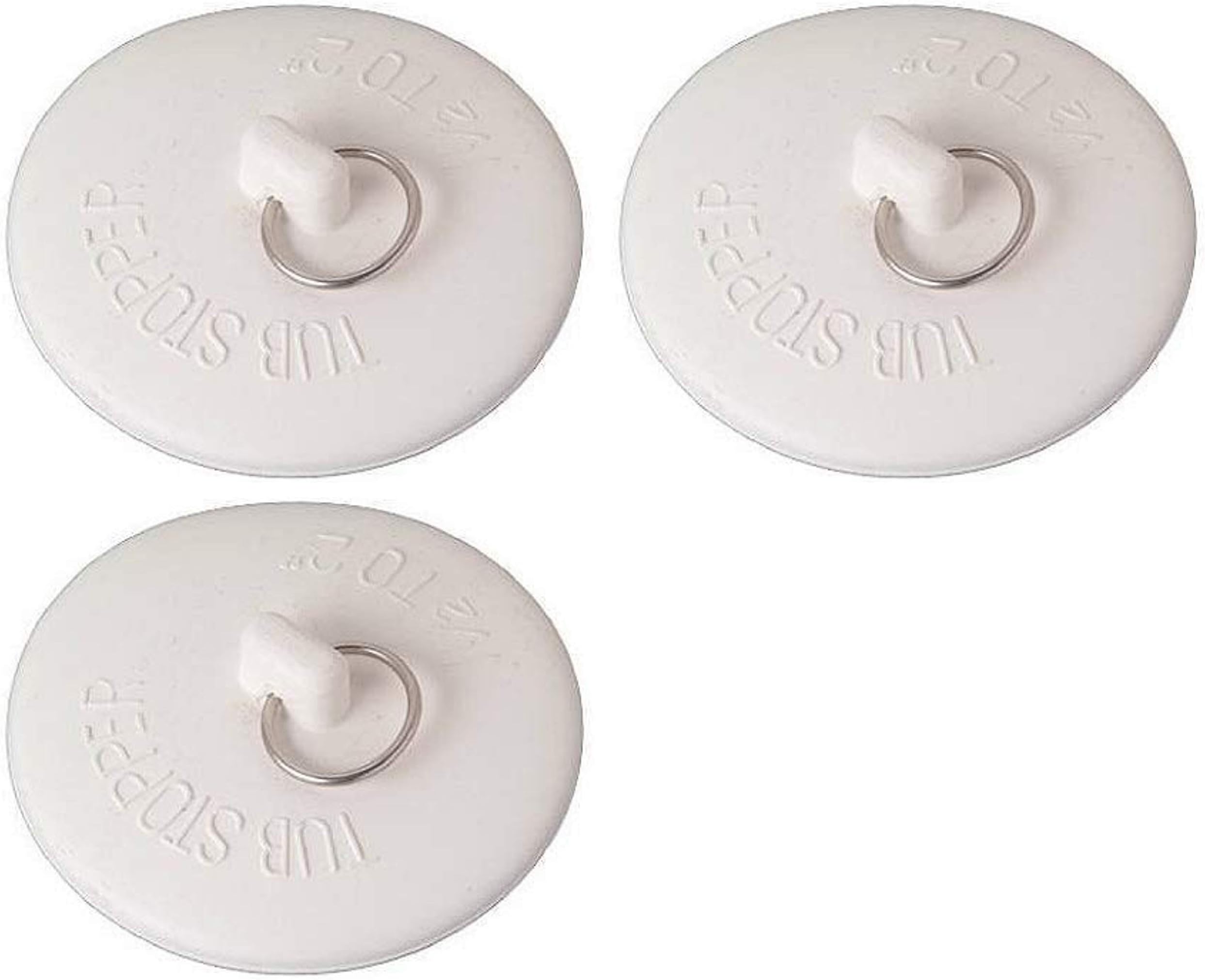 Master Plumber 225-078 Sink/Tub Stopper 1 1/2" to 2" (Three Pack)