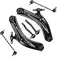 AUTOSAVER88 Front Suspension Kit Compatible with 2014-2019 Rogue, 2017-2019 Rogue Sport, 2017-2018 Qashqai, Front Lower Control Arms w/Ball Joint,6pc