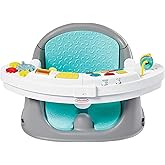 Infantino Music & Lights 3-in-1 Discovery Seat and Booster - Convertible, Infant Activity and Feeding Seat with Electronic Pi