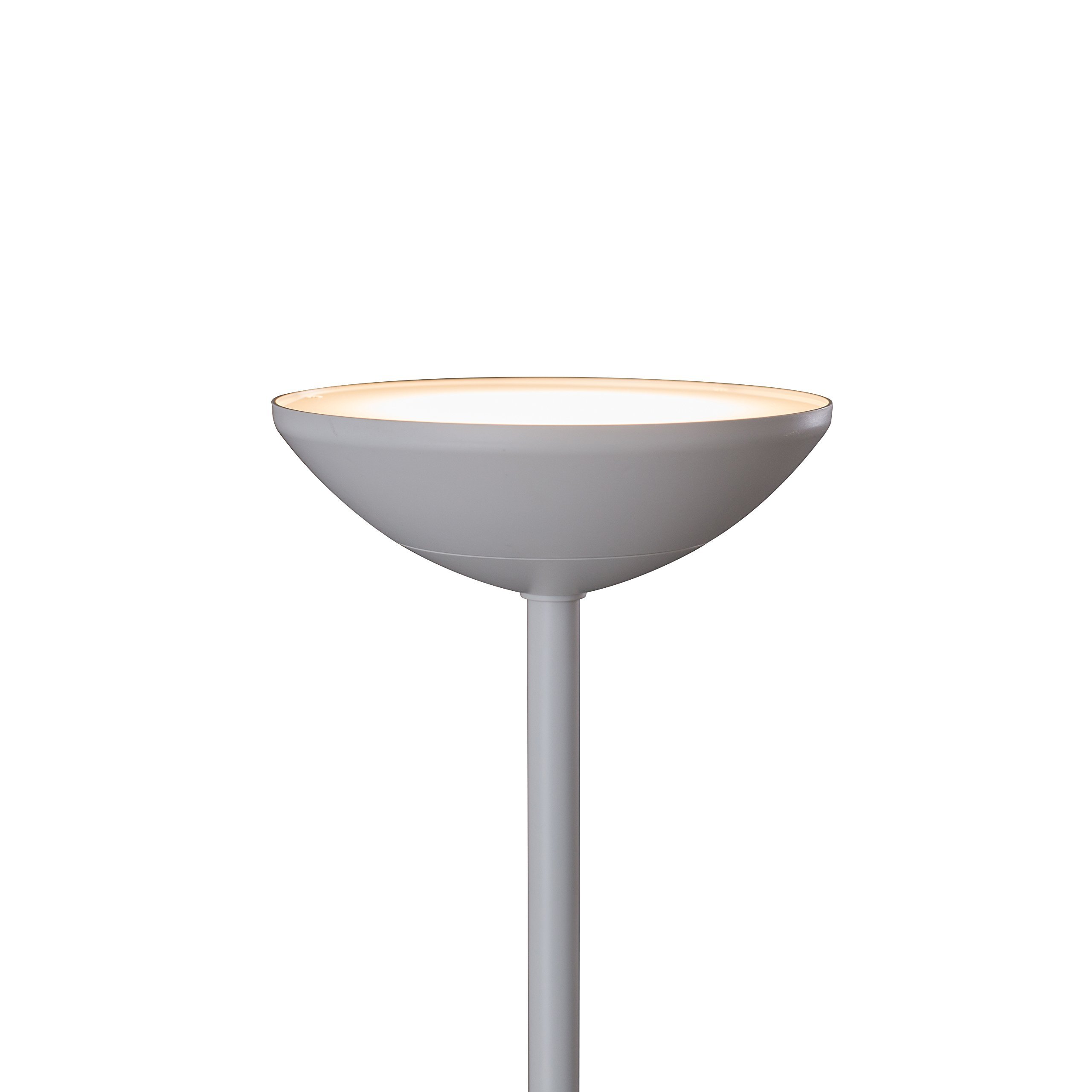 Brightech SkyLite LED Torchiere Floor Lamp - Bright, High ...