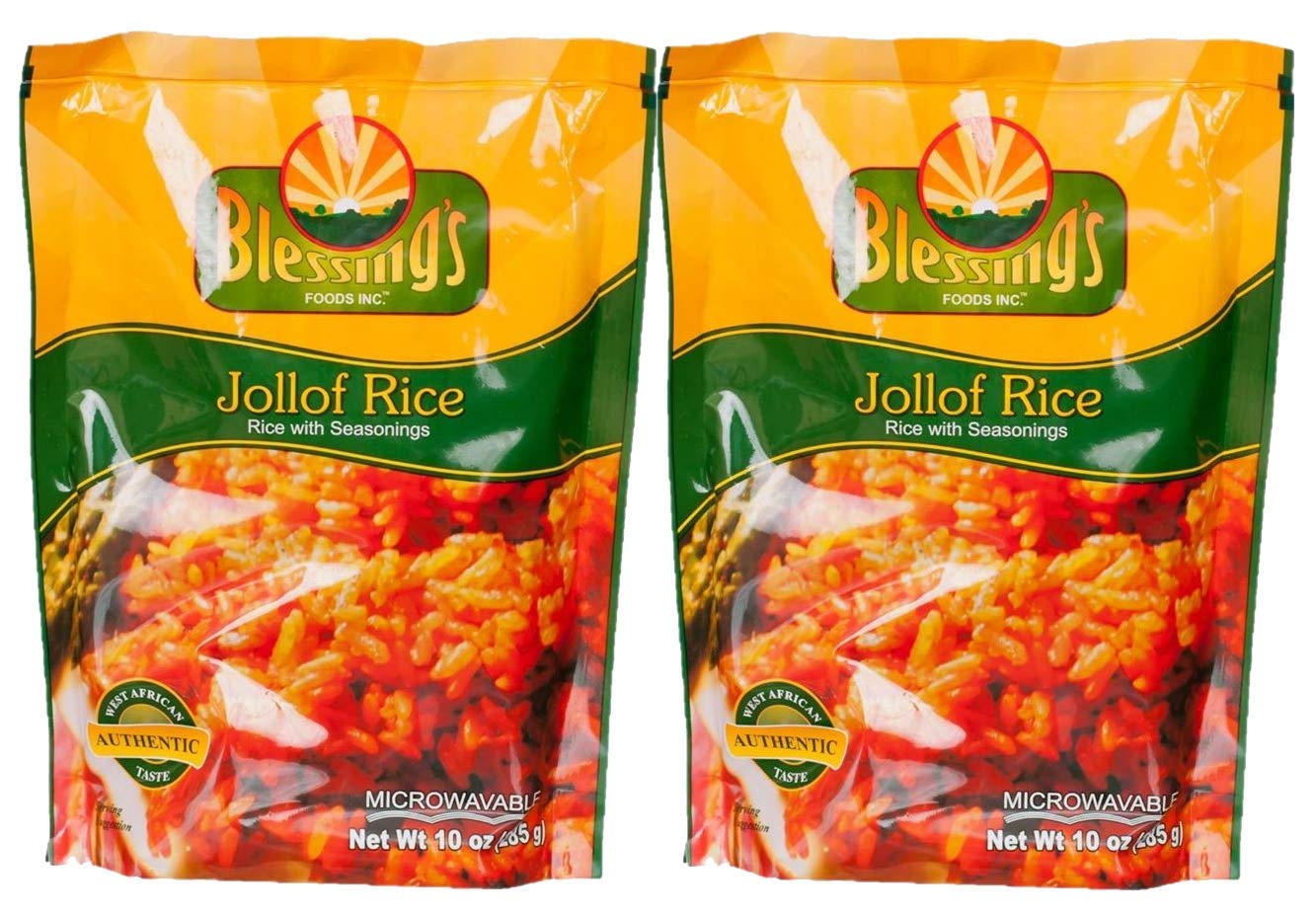 Jollof Rice Seasoning Mix Pack of 2 (Rice with Seasoning