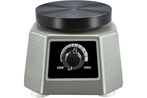 Tankredrug 100W Lab 4" Round Shaker Lab Vibrator Laboratory Equipment