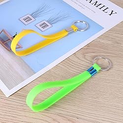 NUOBESTY 6Pcs Keychain Strap Wristlet Wrist Lanyard