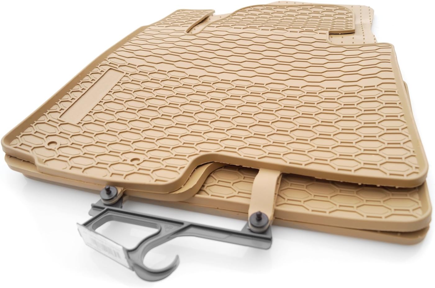 PETEX Gummi Fußmatten Set 4-teilig - Original Qualität Für Autoinnenraum