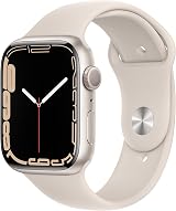 Apple Watch Series 7 GPS 45mm Starlight Aluminum Case with Starlight Band