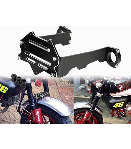 Amazon.com: Honda 2019-2021 Monkey 125 Z125 OEM Chrome Metal Front