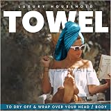 GC GAVENO CAVAILIA Large Bath Towels 4 Pack 75 x 135 cm Teal 450 GSM view 7