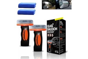 Thmsikiw Q4 Glass Guard Automotive Oil Film Cleaning Brush - Windshield Cleaner with Anti-Fog Protection, Professional Glass 