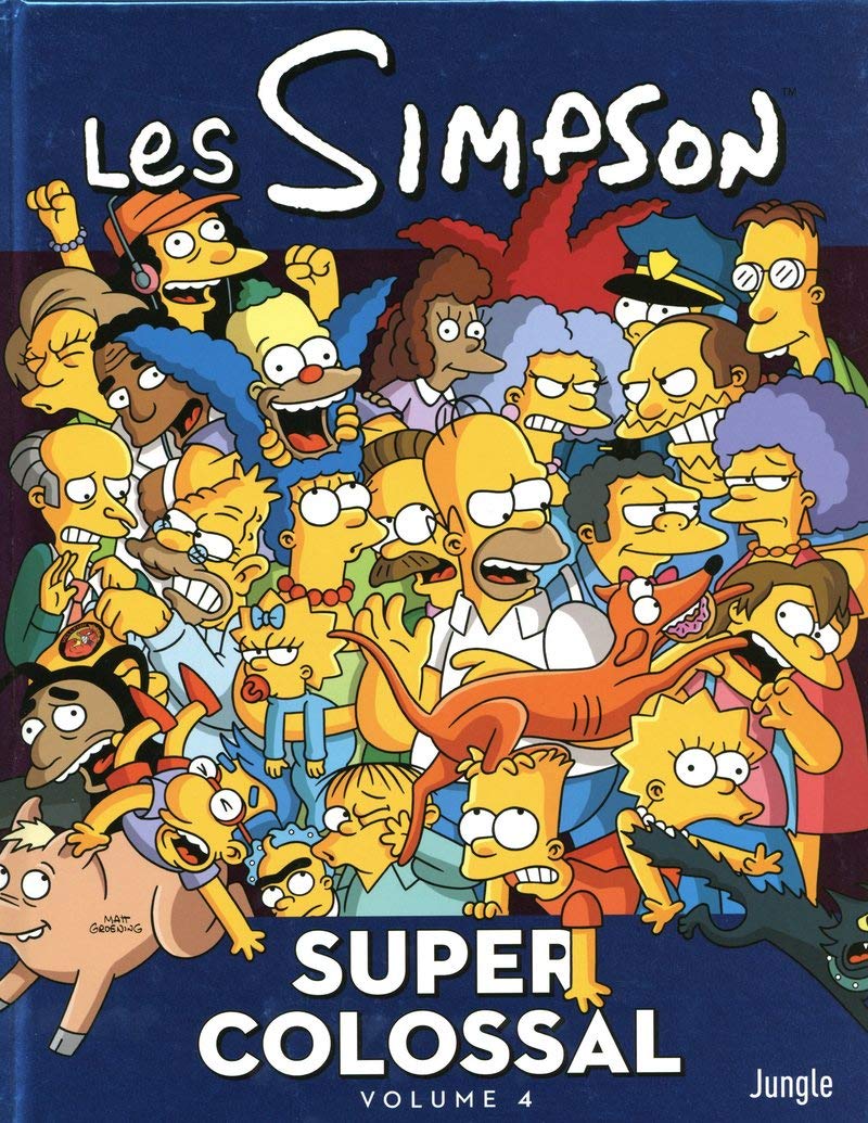 Les Simpson Super Colossal Tome 4 4 French Edition Groening Matt Collectif Ruault Jean Luc Petitdidier Celine Rauch Camille Amazon Com Books