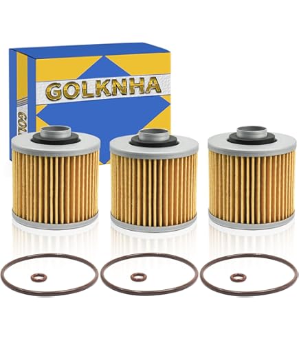 3x Oil Filter For Yamaha Raptor 700R YFM700R 2006 2007 2008 2009 - Foto 10