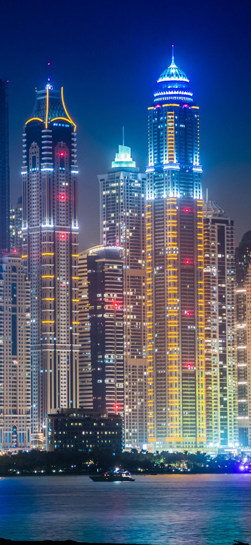 PeelitStickit Dubai Marina City Wallpaper, Wall Mural ID-011, vinyl