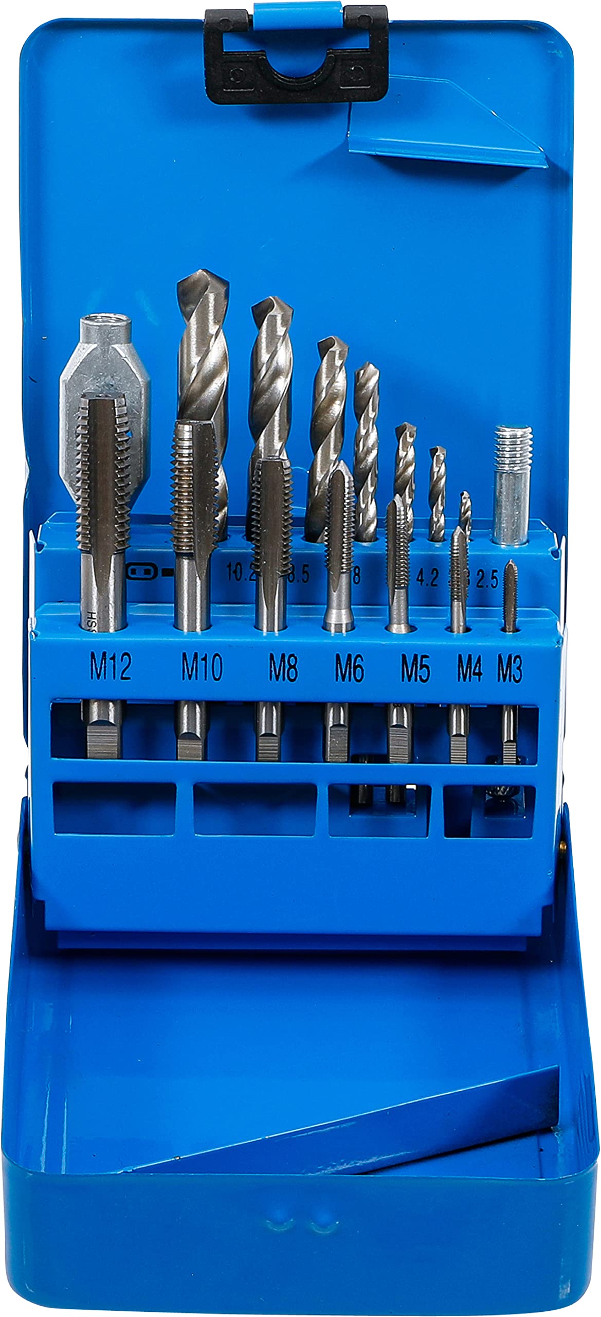 BGS 1987 | Thread cutting/HSS Drill Set | M3 - M12 / 2.5 - 10.2 mm