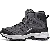 CNPAWS Men's Waterproof Hiking Boots Non-Slip Lightweight Trail Sneakers Outdoor Breathable Trekking Shoes