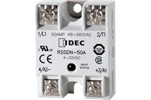 RSSDN-50A - Solid State Relay, SPST-NO, 50 A, 660 VAC, Panel, Screw, Zero Crossing (RSSDN-50A)