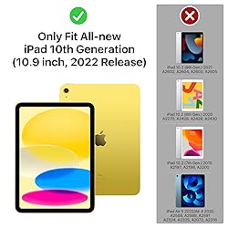 MoKo for iPad 10th Generation Case with Pencil