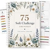 PGJ 75 Soft Challenge Journal for Women, 75 Day Habit Tracker&amp;Planner | Track workouts, meals, water, reading, mood and reflections with daily checklists, weekly reviews and progress pages.