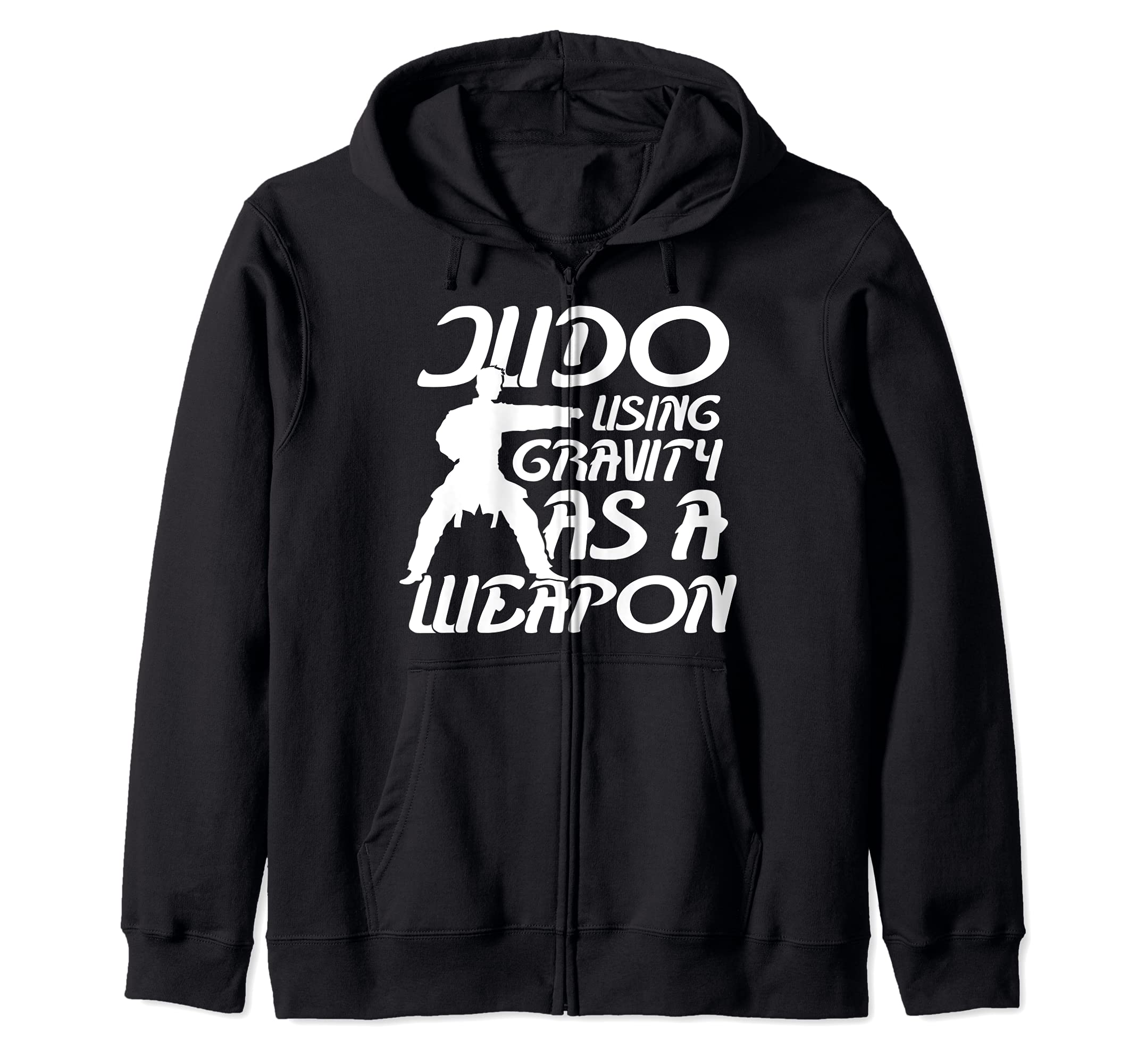 Japanese Martial Artist Gift Sparring Athlete Judoka Judo Zip Hoodie