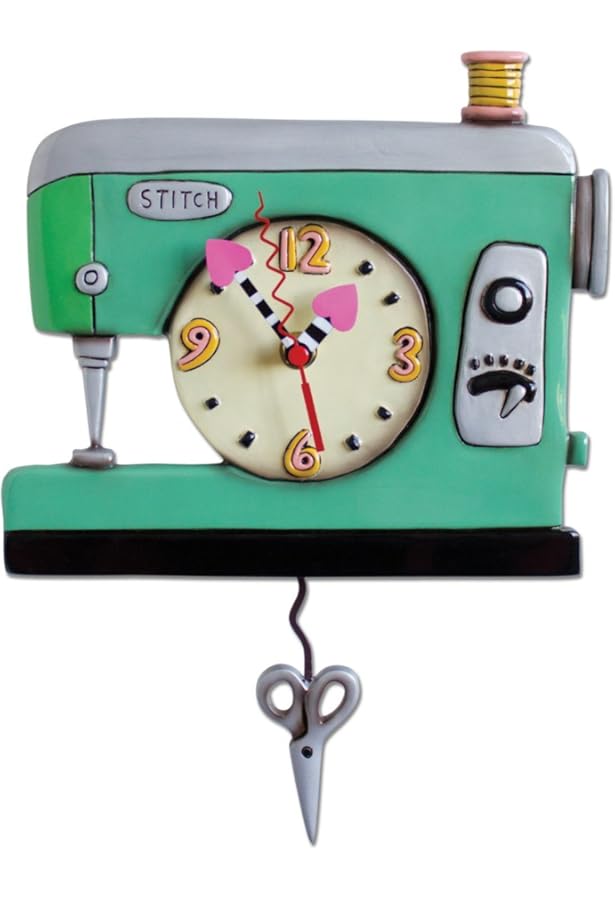 Allen Designs Green by Pendulum Designs [並行輸入品] Clock Wall