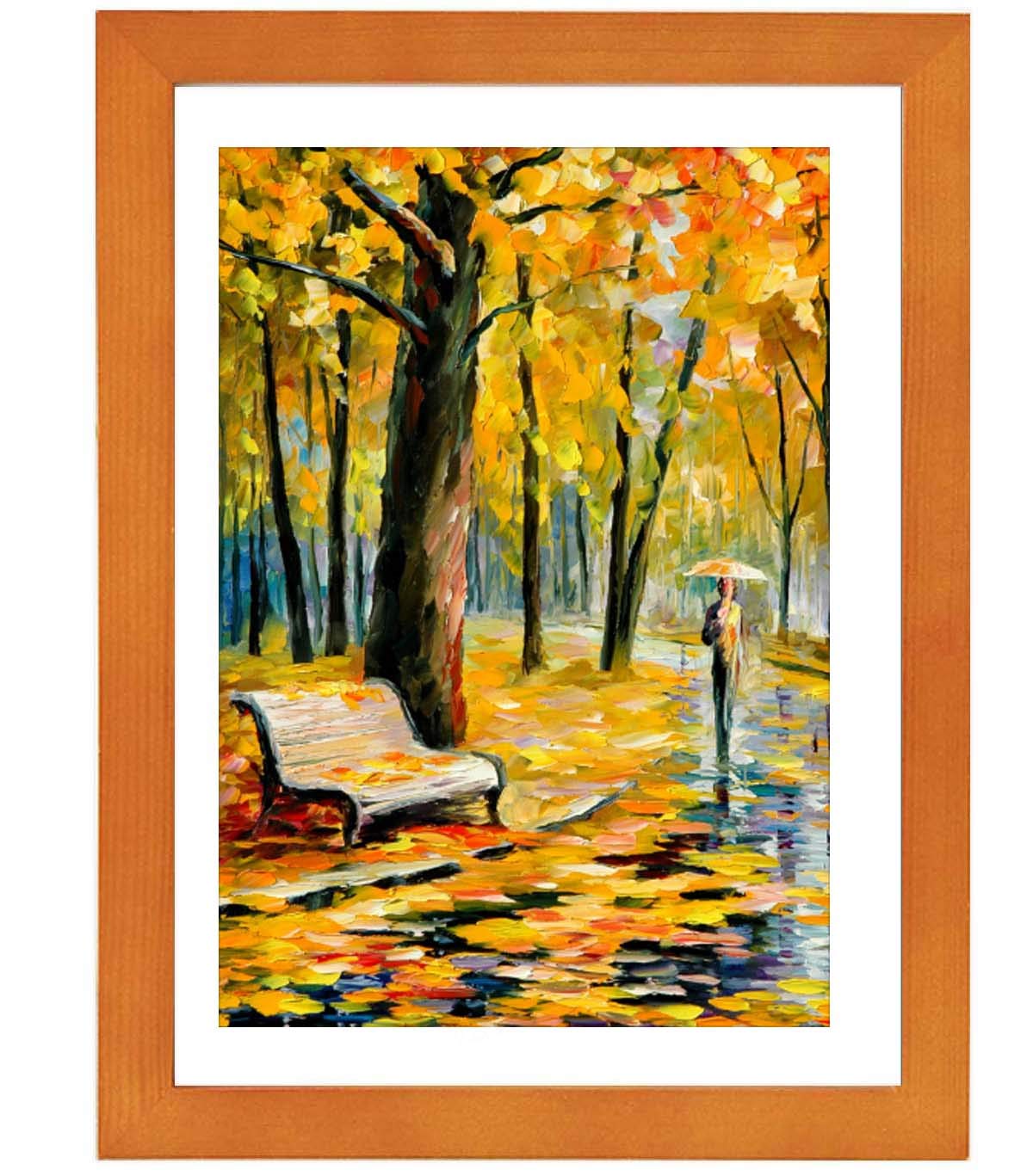 8x10 Picture Frames Freestanding and Wall Mountable, Solid Wood Photo Frame with HD Plexiglass, Walnut