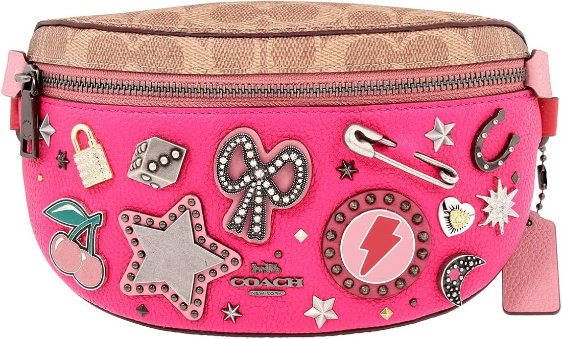 coach fanny pack pink