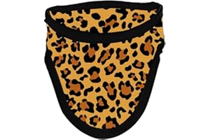 ATTENUTECH Thyroid Shield/Collar with PVC Easy Clean Color Leopard .50mm PB Light Weight Radiation Protection