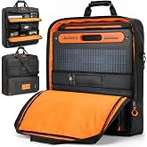 Amazing Fair Carrying Case for Jackery Solar Panels, 4-in-1 Kit | Fits 2 Jackery SolarSaga 200W Bifacial panels, Padded, Pockets for cables &amp; accessories, Water-resistant cover
