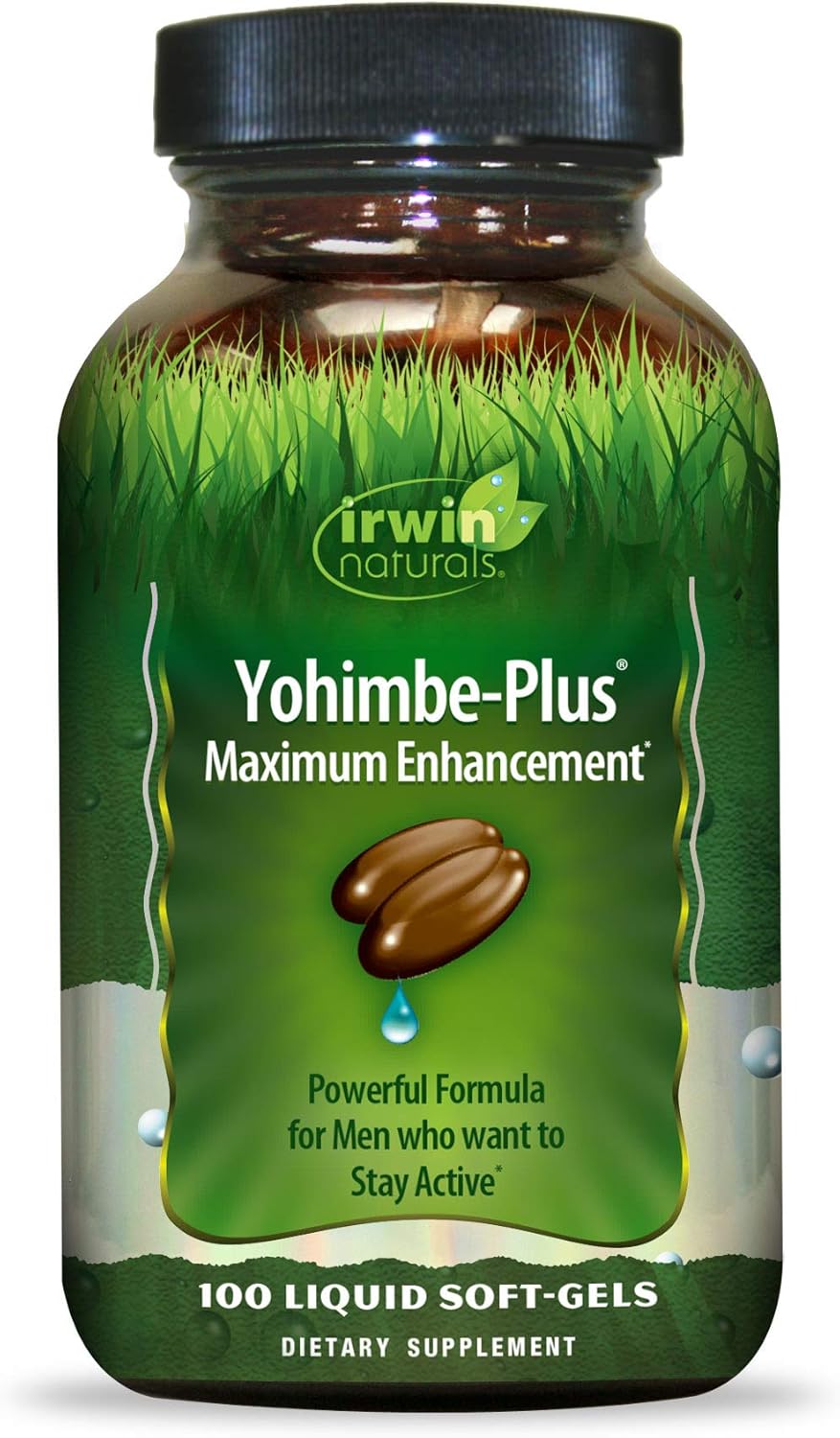 Irwin Naturals Advanced Yohimbe Plus Dietary Supplement Liquid Gel Caps, 100 Count Bottle: Health & Personal Care