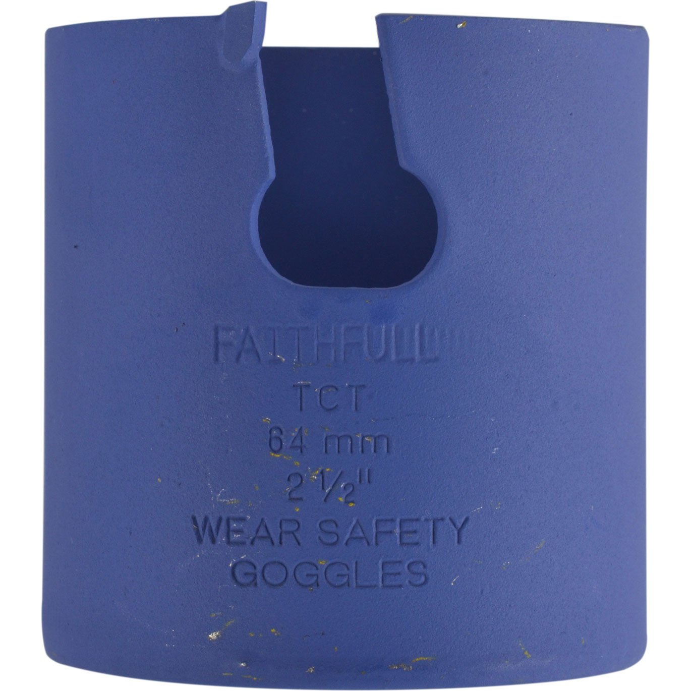 Faithfull FAIHSTCT64 64 mm Three Tip Multi-Purpose Holesaw