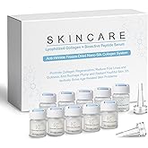 Noviqo Freeze Dried Collagen for Face, Anti-Wrinkle Freeze-Dried, Nano-Silk Collagen System, Instant Face & Eye Lift Treatment, Suitable for Skin Care